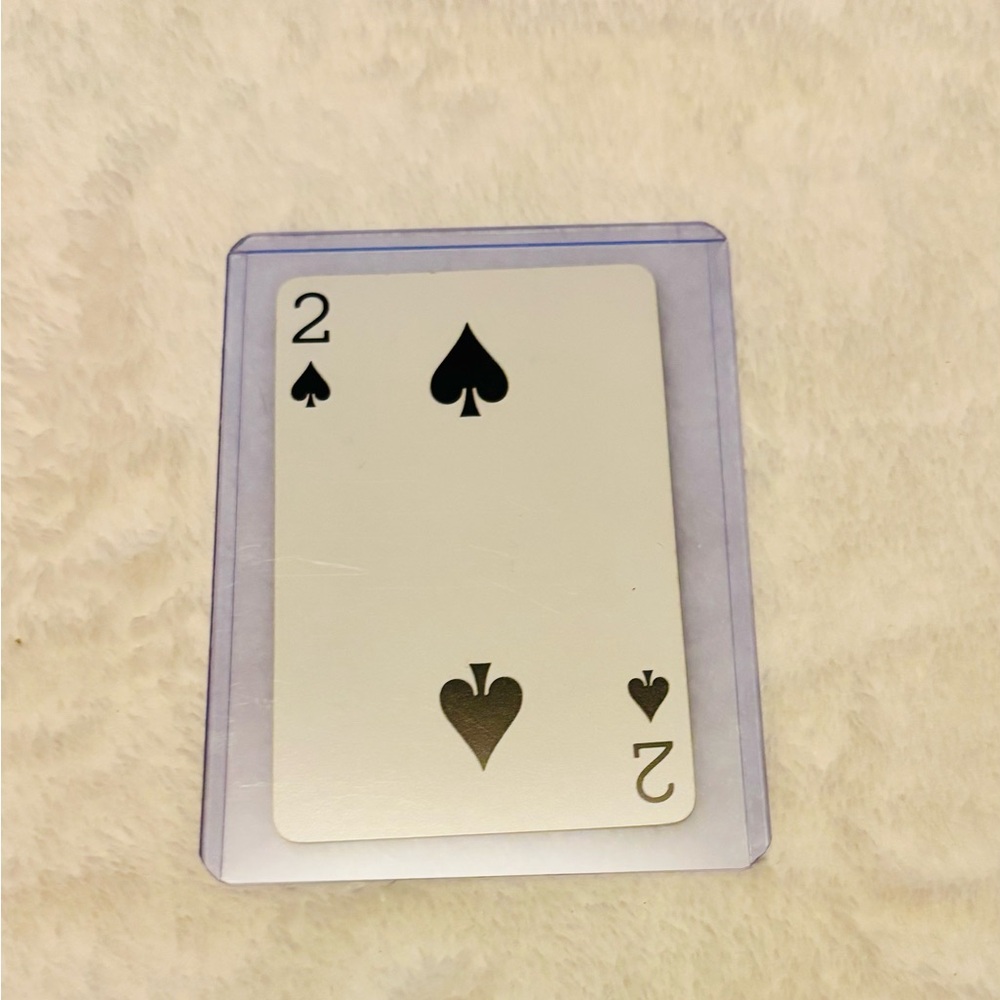 Tiffany & Co. Floral Playing Card Number 2